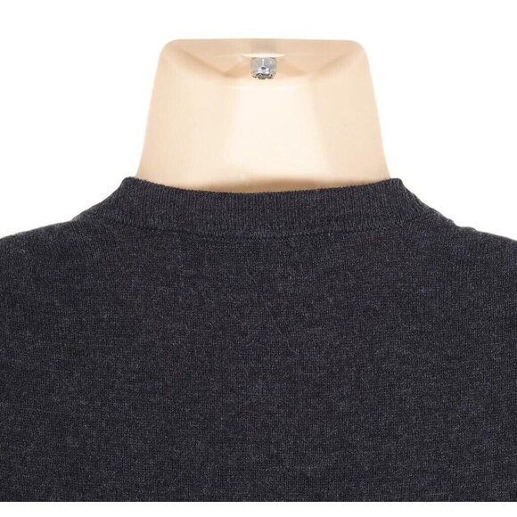 Loft Cardigan Women Small Formal Gray Embossed Beads Stones Jeweled Long Sleeve - Picture 7 of 11